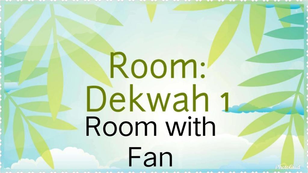 Accommodatie bij particulieren Dekwah